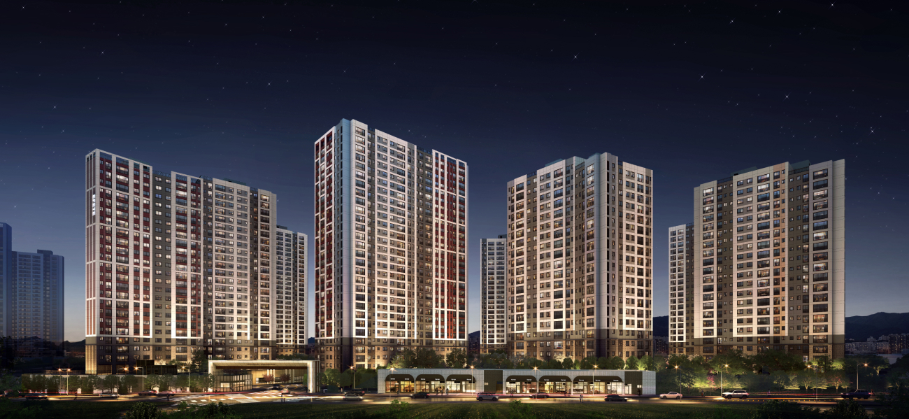 신분평 에피트 더웨이시티 단지 조감도(CG)